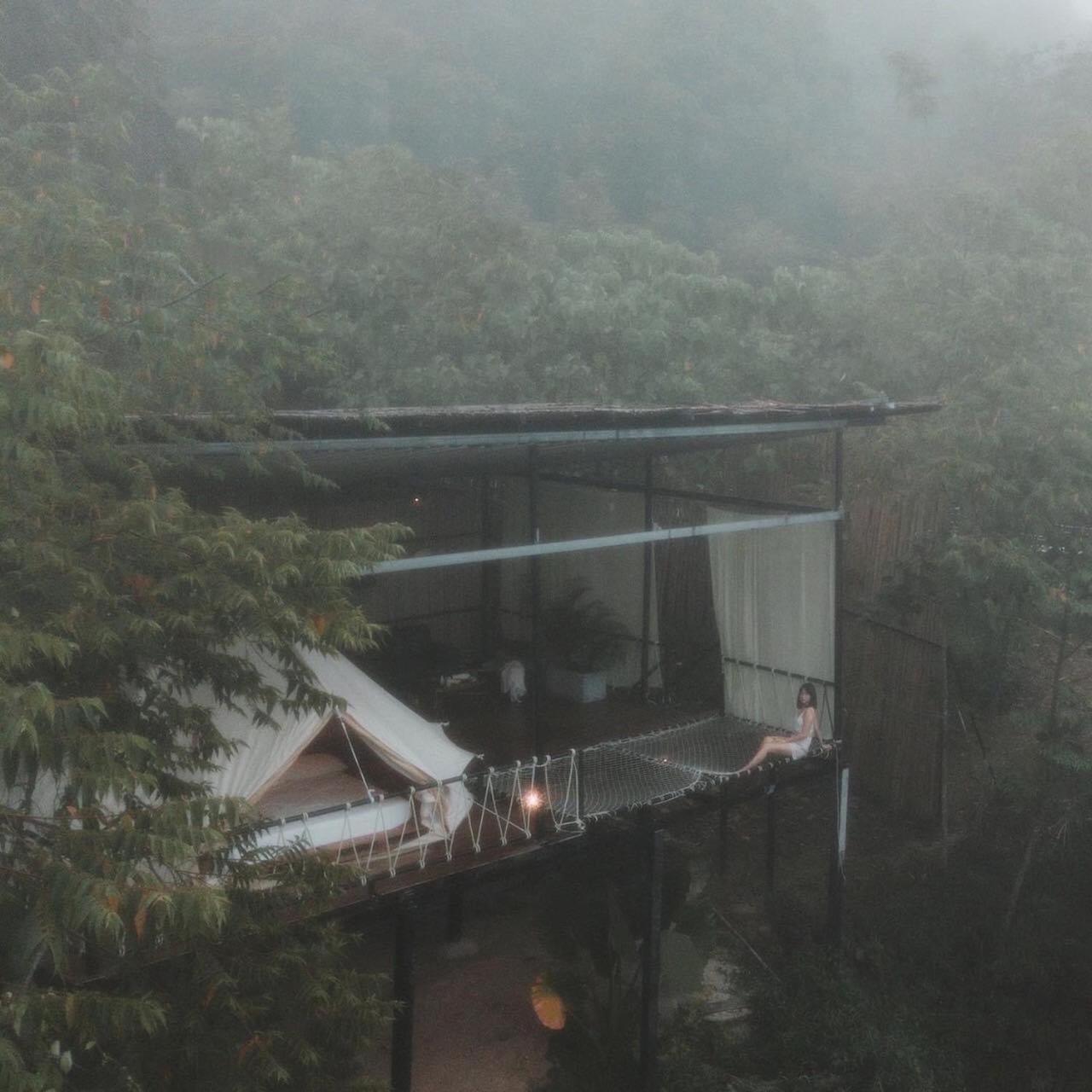 Tanoshi Glamping In Khao Sok Hotel Khao Sok National Park Eksteriør billede